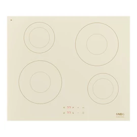 SMEG INDUKCIÓS FŐZŐLAP, Universal design, 60 cm, 4 főzőzóna, bézs 