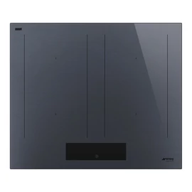 SMEG INDUKCIÓS FŐZŐLAP, Linea design, 60 cm, 4 főzőzóna, 2 MultiZone híd zóna, neptune szürke üveg
