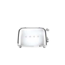 SMEG KENYÉRPIRÍTÓ, retro, 2x2 szeletes, króm