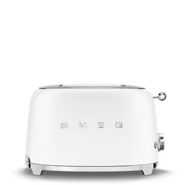 SMEG KENYÉRPIRÍTÓ, retro, 2 szeletes, matt fehér