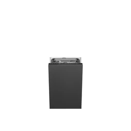 SMEG TELJESEN BEÉPÍTHETŐ MOSOGATÓGÉP, 45 cm, 10 teríték, 8 funkció, 2 hőmérséklet, 46dB