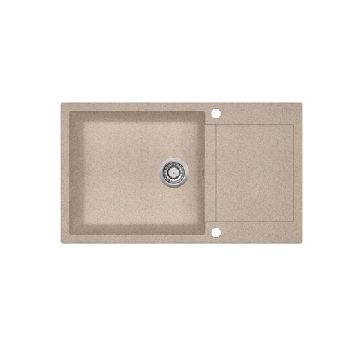 EVIDO Cubo XL 6S compact gránit mosogató 860x500 homok
