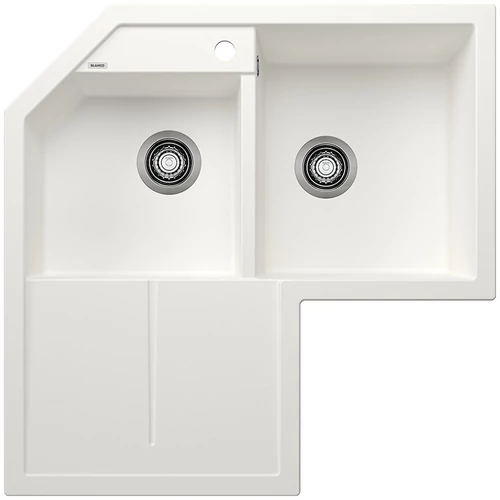 BLANCO METRA 9 E Silgranit mosogatótálca, fehér, excenter nélkül