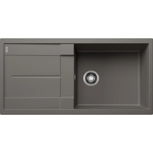 BLANCO METRA XL 6 S Silgranit mosogatótálca, vulkánszürke, excenter nélkül