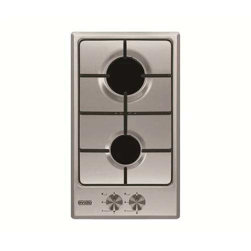 EVIDO DOMINO-G 32X, gáz főzőlap, 30cm, inox