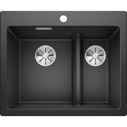 BLANCO PLEON 6 Split Silgranit mosogatótálca, antracit, tartozékok nélkül, excenter nélkül