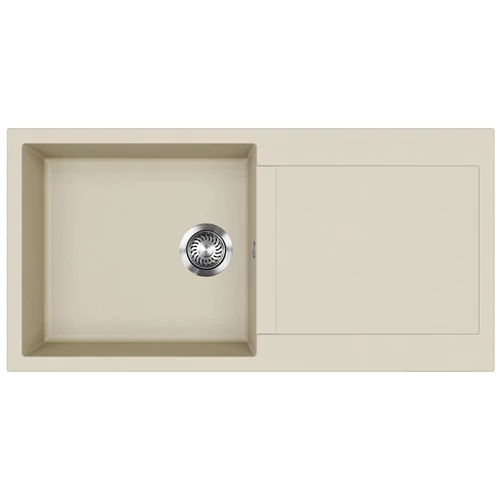 EVIDO Cubo XL 6S gránit mosogató, 1000 x 500 mm, bézs