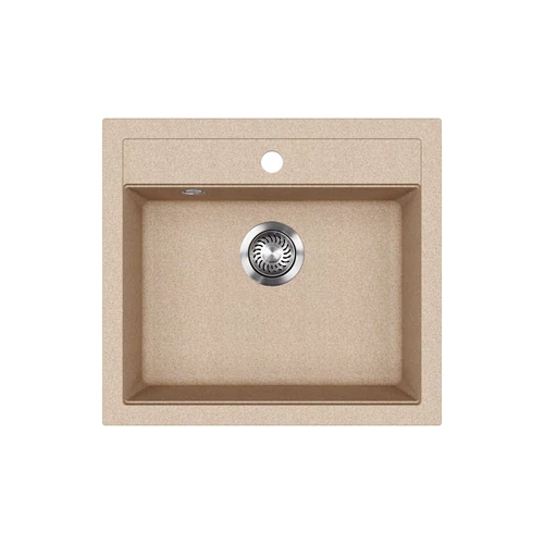 EVIDO Quadro 6 gránit mosogató, 562 x 510mm, avena