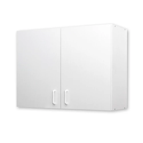 Felsőszekrény nyílóajtós 100x30, fehér korpusz/fehér front