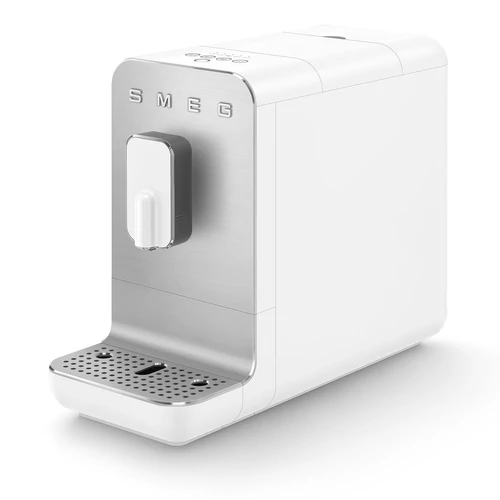 SMEG AUTOMATA KÁVÉFŐZŐ, Collezione design, matt fehér