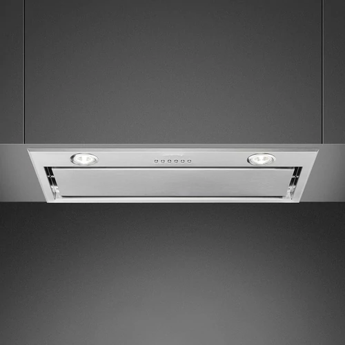 SMEG UNIVERSALE design beépíthető páraelszívó, 54 cm, inox