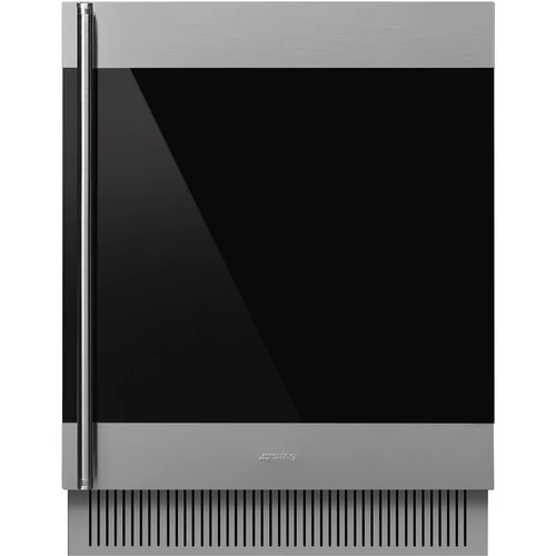 SMEG BEÉPÍTHETŐ BORHŰTŐ, Classic design, 82-87 cm, jobb oldali pántok, inox