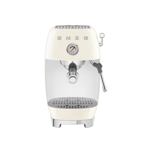 SMEG ESPRESSO KÁVÉFŐZŐ COLD BREW FUNKCIÓVAL, retro, bézs