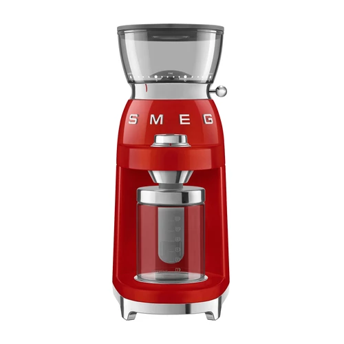 SMEG FÉLPROFESSZIONÁLIS  KÁVÉDARÁLÓ, retro, piros