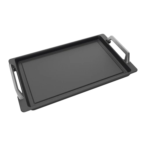 SMEG GRILL LAP, univerzális-, indukciós-, gáz-, kerámia főzőlapokhoz, sima, tapadásmentes felület, 410 x 240 mm 