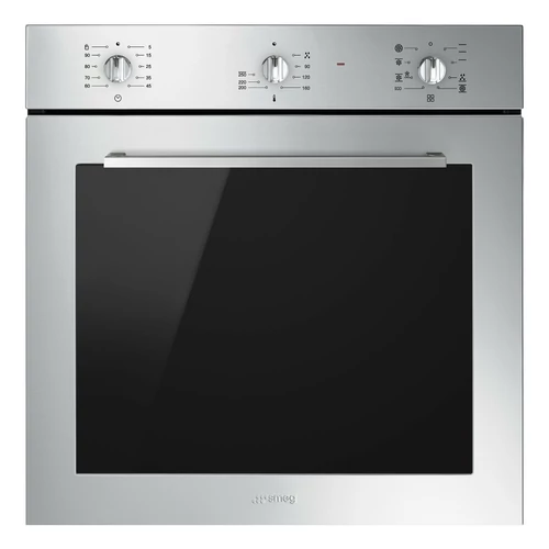 SMEG HŐLÉGKEVERÉSES SÜTŐ, Selezione design, 60 cm, analóg, inox, inox gombok