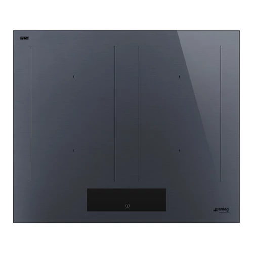 SMEG INDUKCIÓS FŐZŐLAP, Linea design, 60 cm, 4 főzőzóna, 2 MultiZone híd zóna, neptune szürke üveg