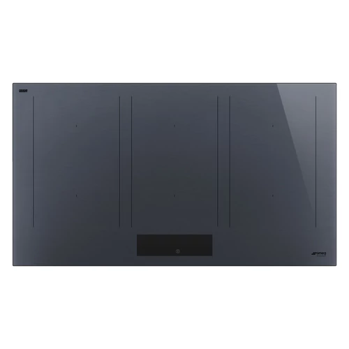 SMEG INDUKCIÓS FŐZŐLAP, Linea design, 90 cm, 6 főzőzóna, 3 MultiZone híd zóna, neptune szürke üveg