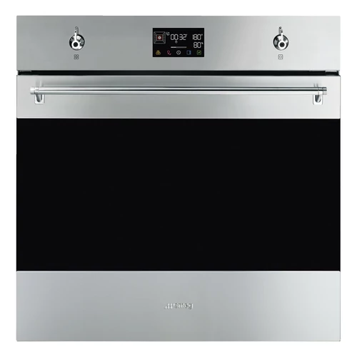 SMEG KOMBINÁLT GŐZSÜTŐ, Classica design, Galileo, 60 cm, ES LCD, inox