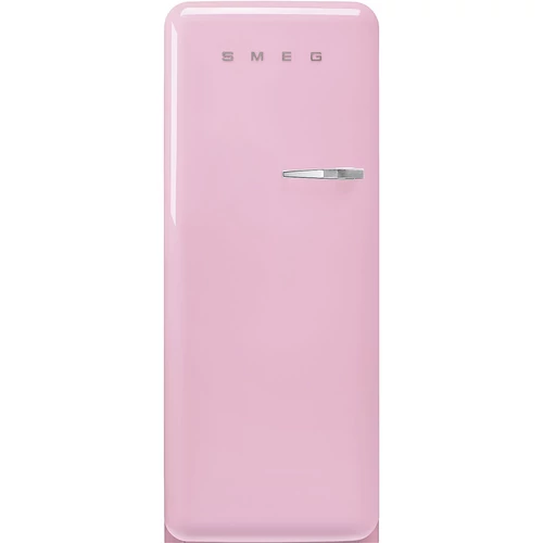 SMEG KOMBINÁLT HŰTŐ ÉS FAGYASZTÓ, retro, 60,1x150 cm, bal oldali pántok, rózsaszín