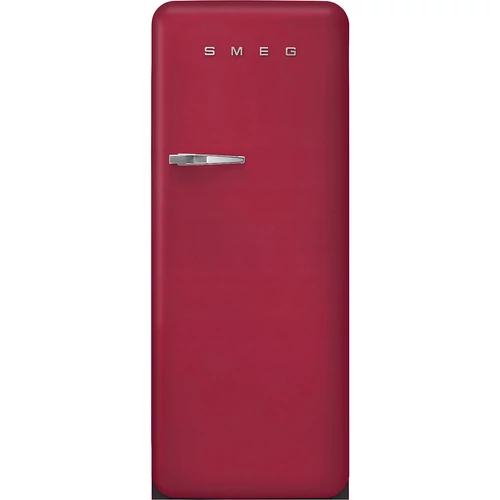 SMEG KOMBINÁLT HŰTŐ ÉS FAGYASZTÓ, retro, 60,1x150 cm, jobb oldali pántok, matt rubinpiros