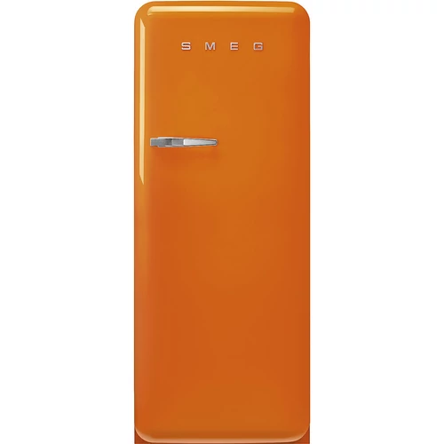 SMEG KOMBINÁLT HŰTŐ ÉS FAGYASZTÓ, retro, 60,1x150 cm, jobb oldali pántok, narancssárga