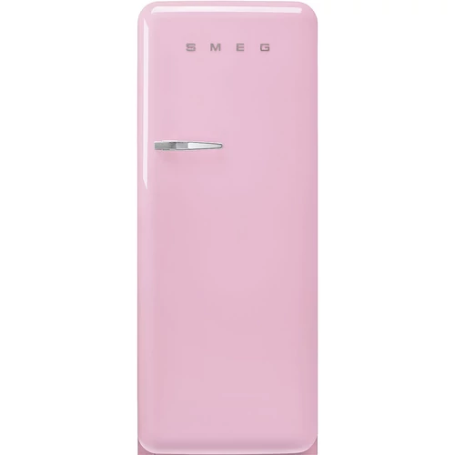 SMEG KOMBINÁLT HŰTŐ ÉS FAGYASZTÓ, retro, 60,1x150 cm, jobb oldali pántok, rózsaszín