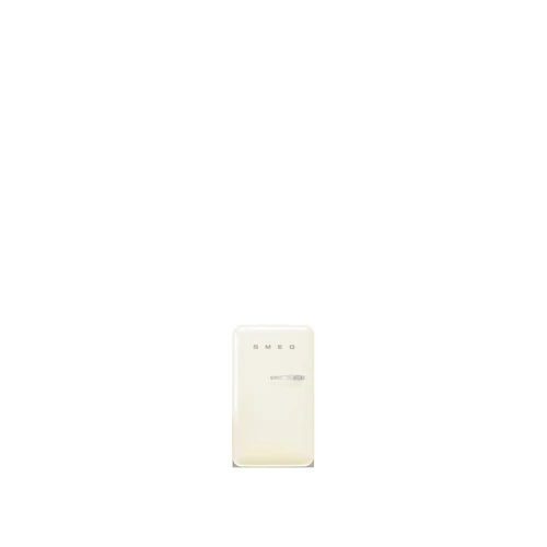 SMEG KOMBINÁLT HŰTŐ ÉS FAGYASZTÓ,retro,54,5 cm,98 cm magas,104,8+17 l,bal oldali pántok,bézs