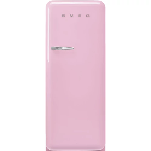SMEG KOMBINÁLT HŰTŐ ÉS FAGYASZTÓ, retro, 60,1x150 cm, jobb oldali pántok, rózsaszín