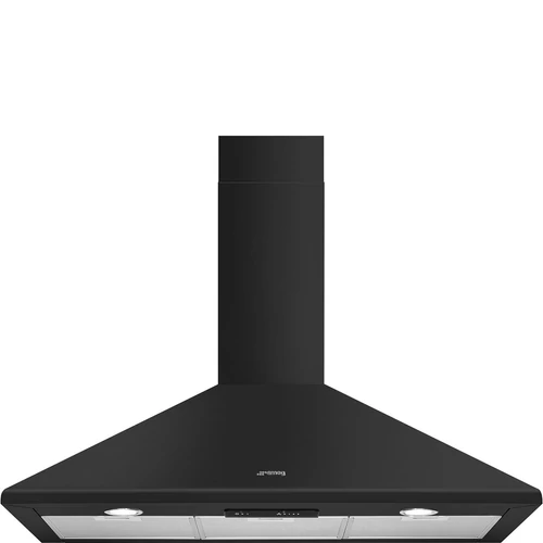 SMEG UNIVERSALE design kürtős fali páraelszívó, 90 cm, antracit