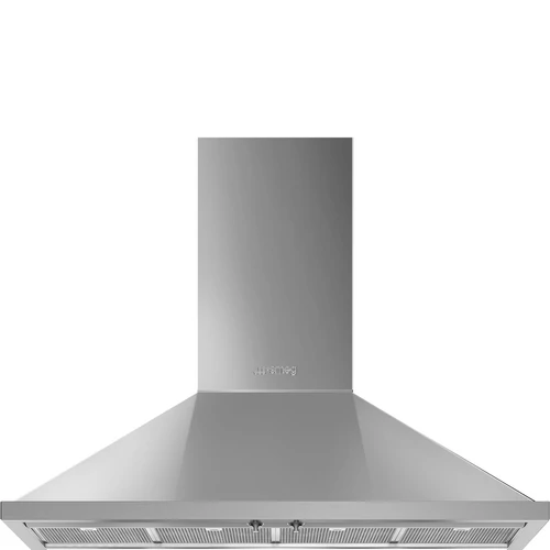 SMEG PORTOFINO design kürtős fali páraelszívó, 120 cm, inox