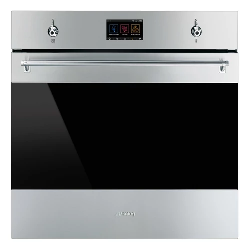 SMEG OMNICHEF HÁROM AZ EGYBEN SÜTŐ, Classica design, Galileo, 60 cm, TFT, inox