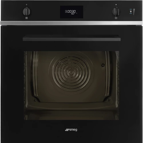 SMEG KOMBINÁLT PIROLITIKUS SÜTŐ, GŐZFUNKCIÓVAL, Selezione design, Galileo, 60 cm, CS LCD, fekete üveg