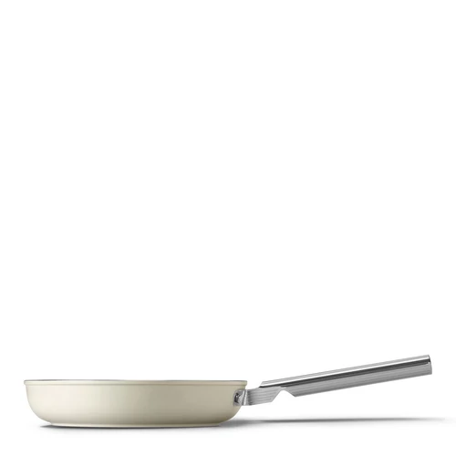 SMEG SERPENYŐ, 24 cm, rozsdamentes acél fogantyú, bézs