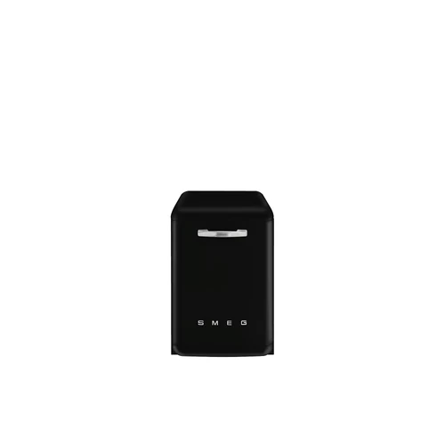 SMEG SZABADONÁLLÓ MOSOGATÓGÉP, retro, 60 cm, 13 teríték, 10 funkció, 7 hőmérséklet, fekete