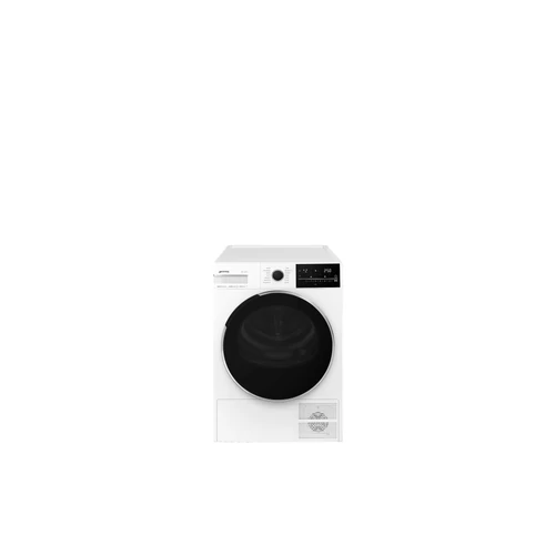 SMEG SZABADONÁLLÓ SZÁRÍTÓGÉP, 60 cm, elöltöltős, 15 program, 6 hőmérséklet, max. tömeg 8 kg, LCD kijelző
