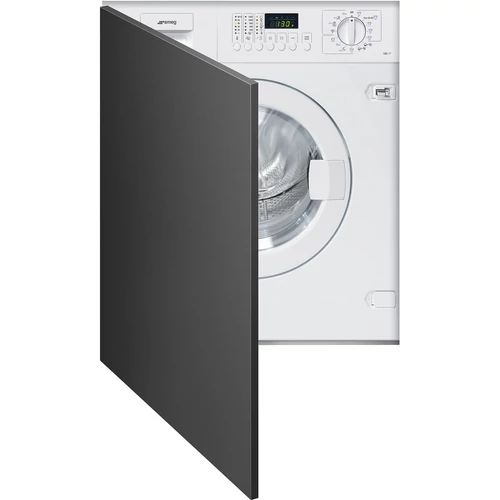 SMEG TELJESEN INTEGRÁLHATÓ MOSÓGÉP, 60 cm elöltöltős, 15 program, 1400 rpm, LED kijelző