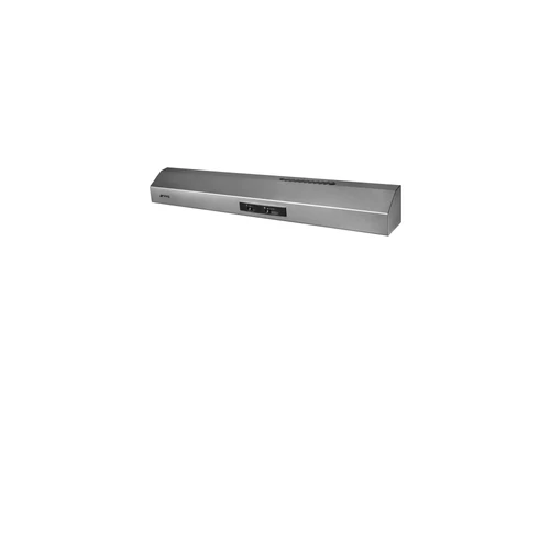 SMEG UNIVERSALE design hagyományos páraelszívó, 90 cm, inox, látható előlap