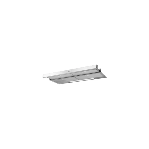 SMEG UNIVERSALE design teleszkópos páraelszívó, 90 cm, inox, tolókapcsolós vezérlés, LED csík