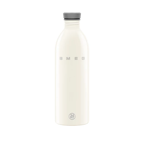 SMEG x 24Bottles® URBAN 1 literes rozsdamentes acél kulacs, bézs